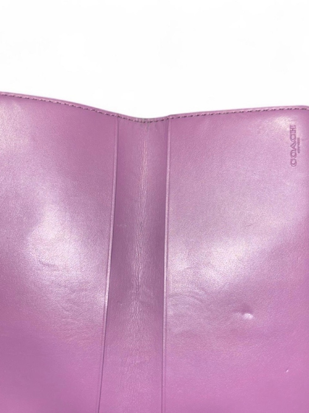 Coach Long Wallet in Tan Signature Canvas - Picture 3 of 3